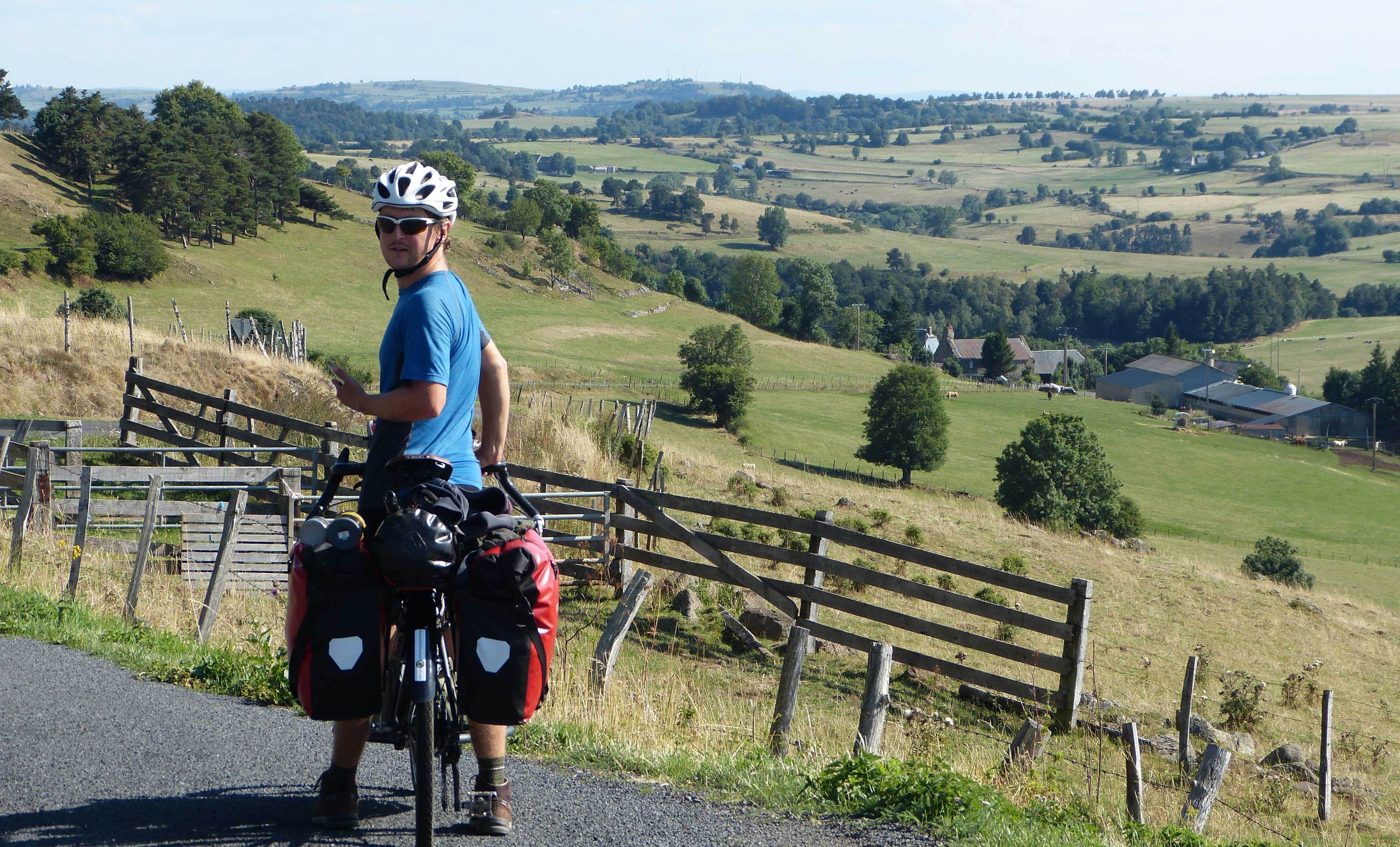 Another beautiful landscape with a less-sweaty Daniel